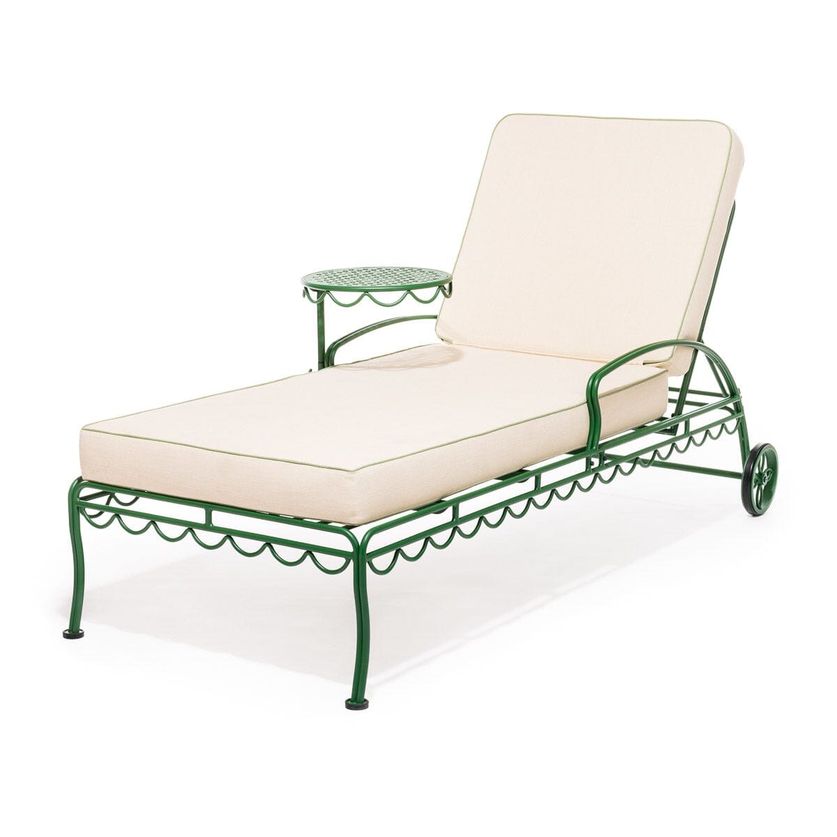 The Al Fresco Sun Lounger Cushion - Elsa Cream Al Fresco Sun Lounger Cushions Business & Pleasure Co Aus 