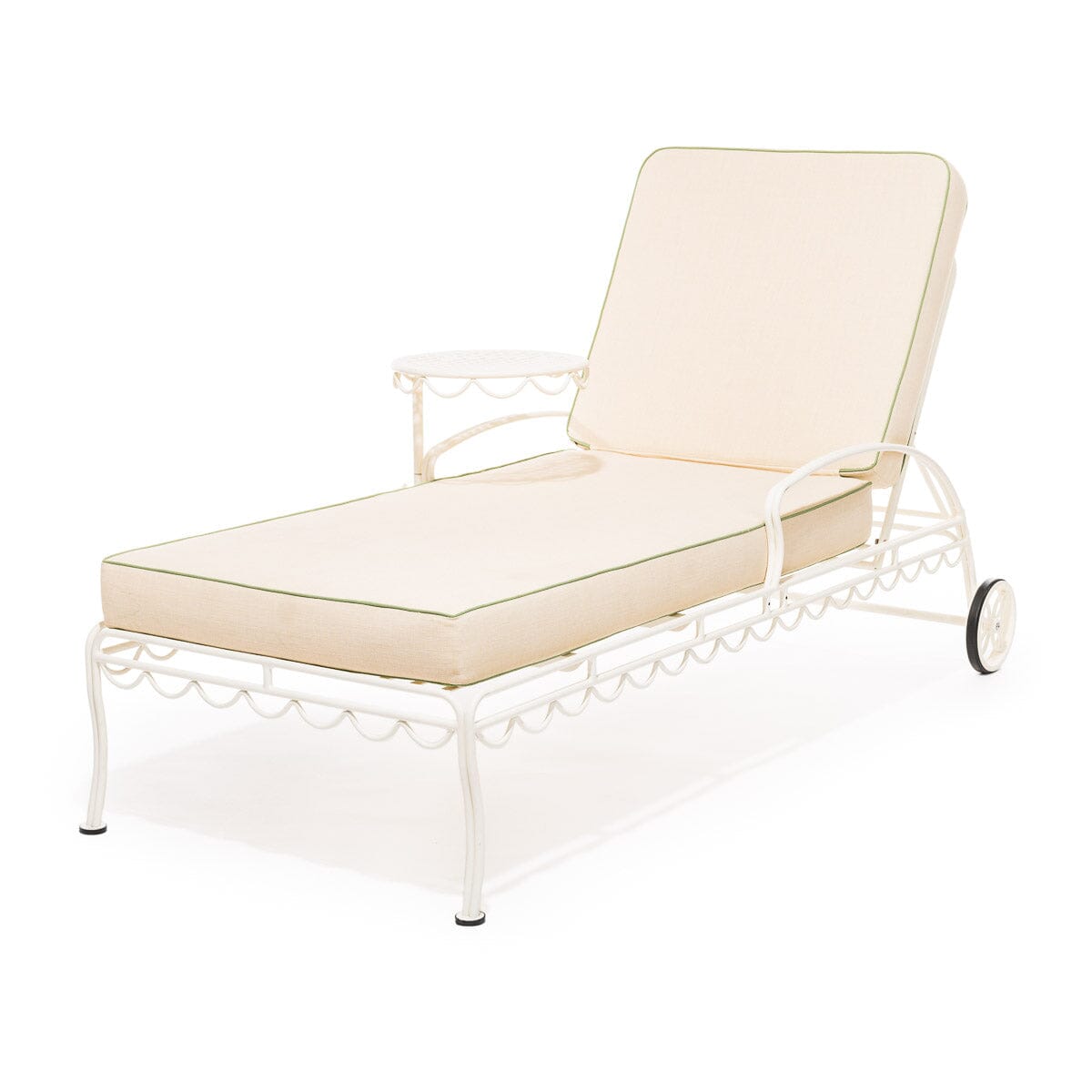 The Al Fresco Sun Lounger Cushion - Elsa Cream Al Fresco Sun Lounger Cushions Business & Pleasure Co Aus 