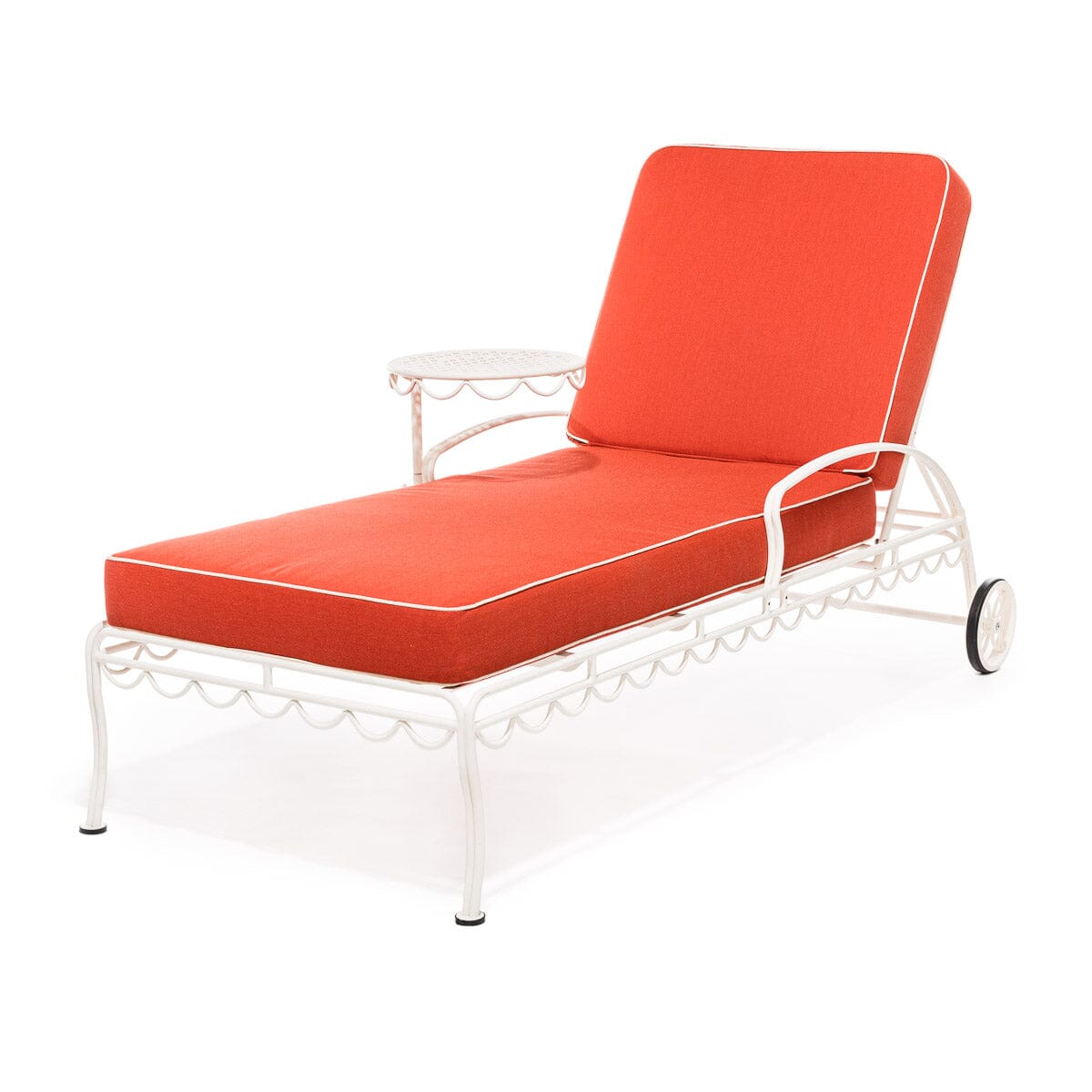 The Al Fresco Sun Lounger Cushion - Elsa Red Al Fresco Sun Lounger Cushions Business & Pleasure Co Aus 