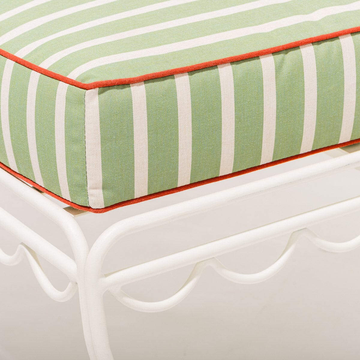 The Al Fresco Sun Lounger Cushion - Elsa Stripe Al Fresco Sun Lounger Cushions Business & Pleasure Co Aus 