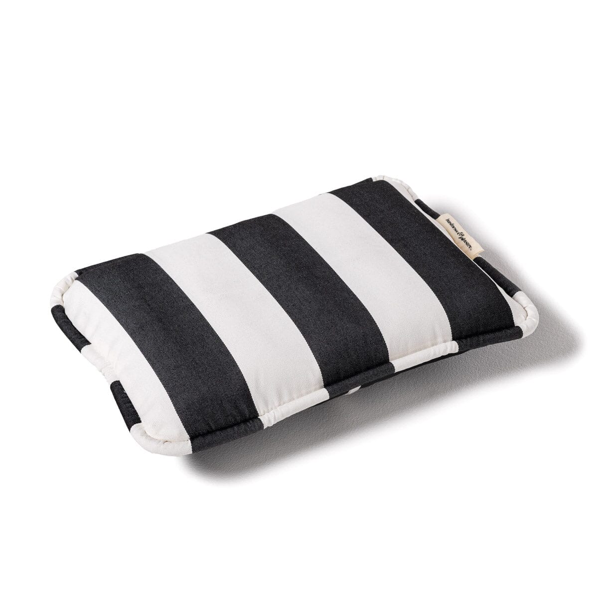 The Inflatable Beach Pillow | Crew Vintage Black Stripe Inflatable Beach Pillow Business & Pleasure Co Aus 