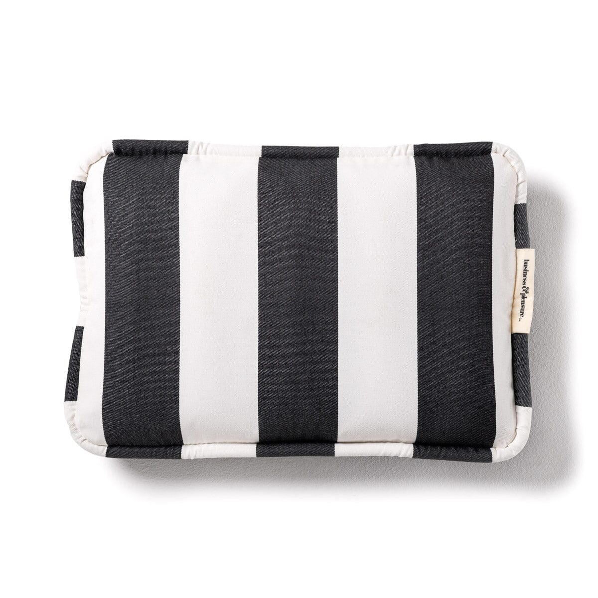 The Inflatable Beach Pillow | Crew Vintage Black Stripe Inflatable Beach Pillow Business & Pleasure Co Aus 