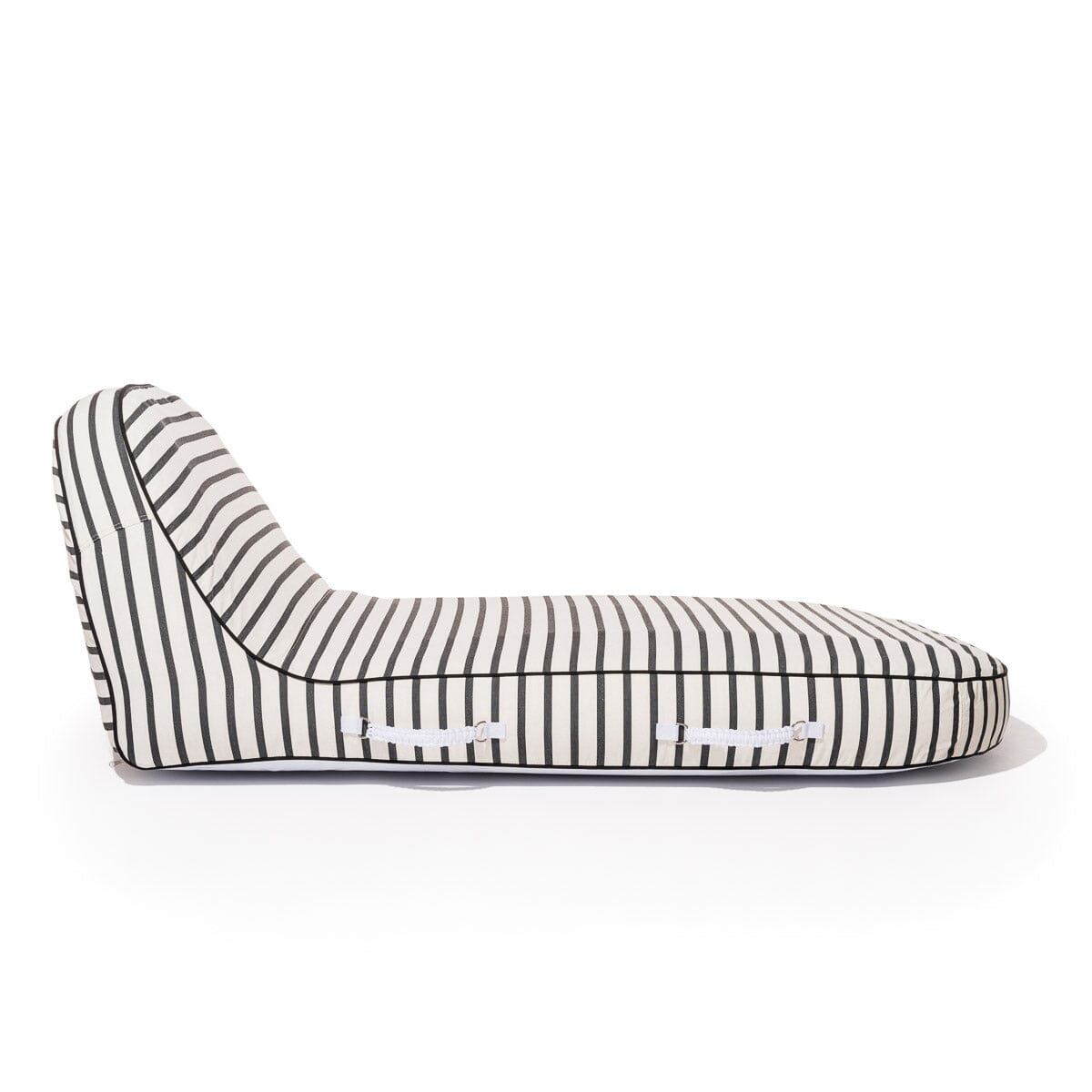 The Pool Lounger - Monaco Black Stripe Pool Lounger Business & Pleasure Co Aus 