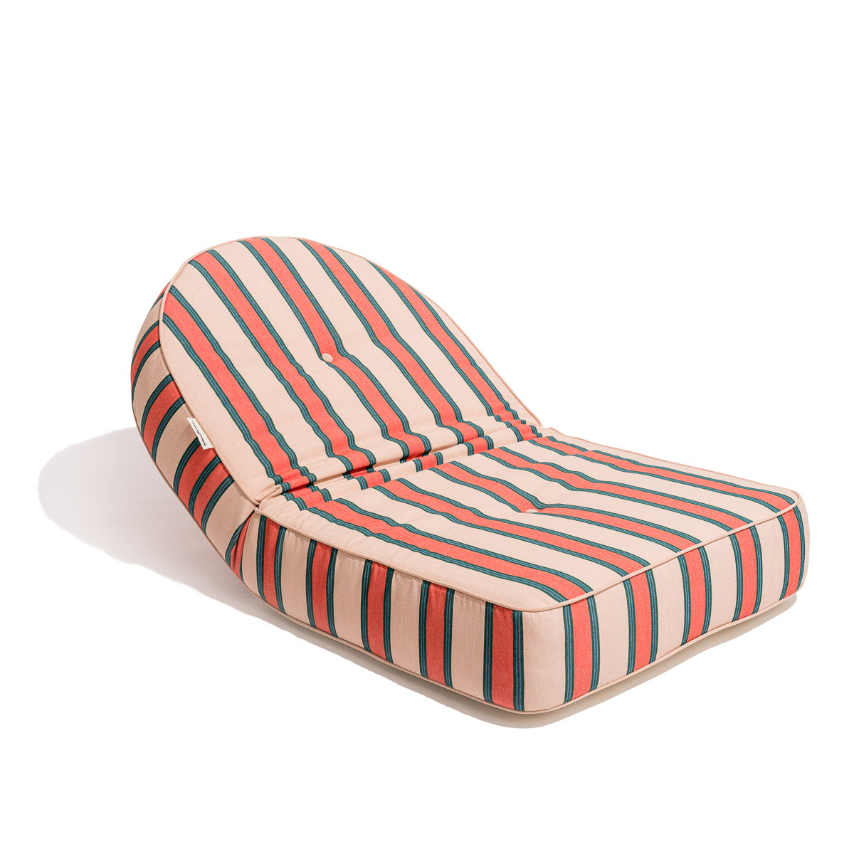 The Reclining Pillow Lounger - Bistro Dusty Pink Stripe Reclining Pillow Lounger Business & Pleasure Co. 