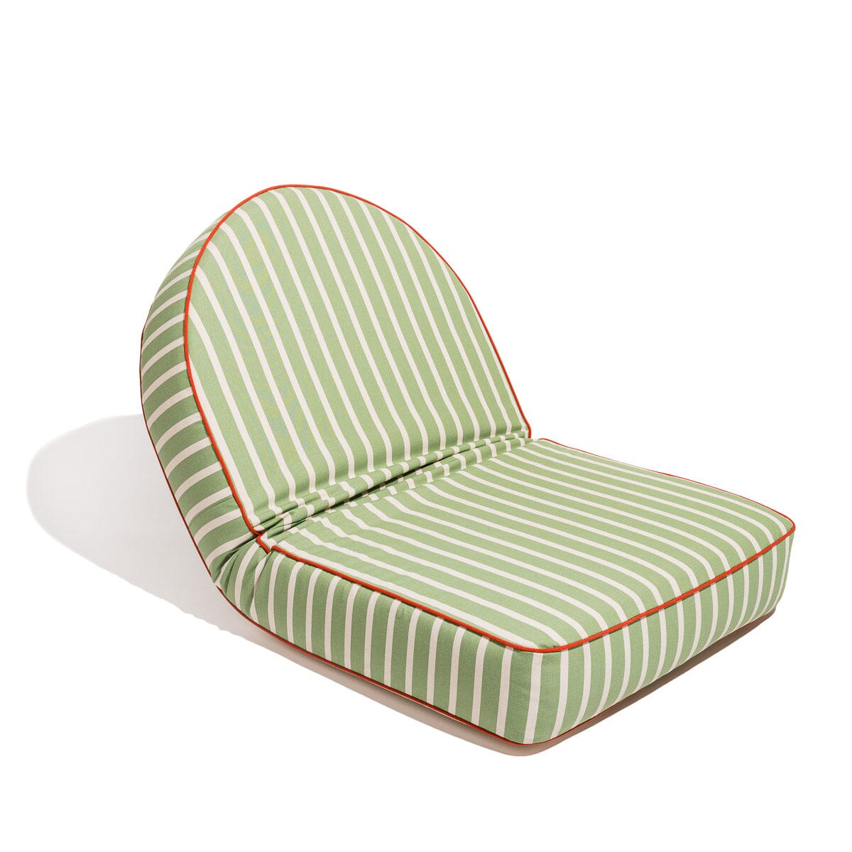 The Reclining Pillow Lounger - Elsa Stripe Reclining Lounger Business & Pleasure Co Aus 