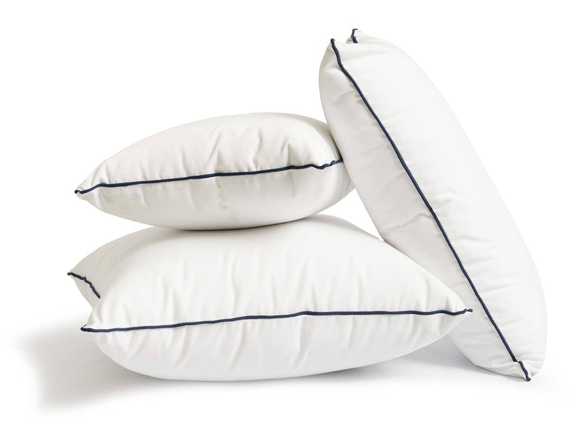 White oblong throw sales pillow