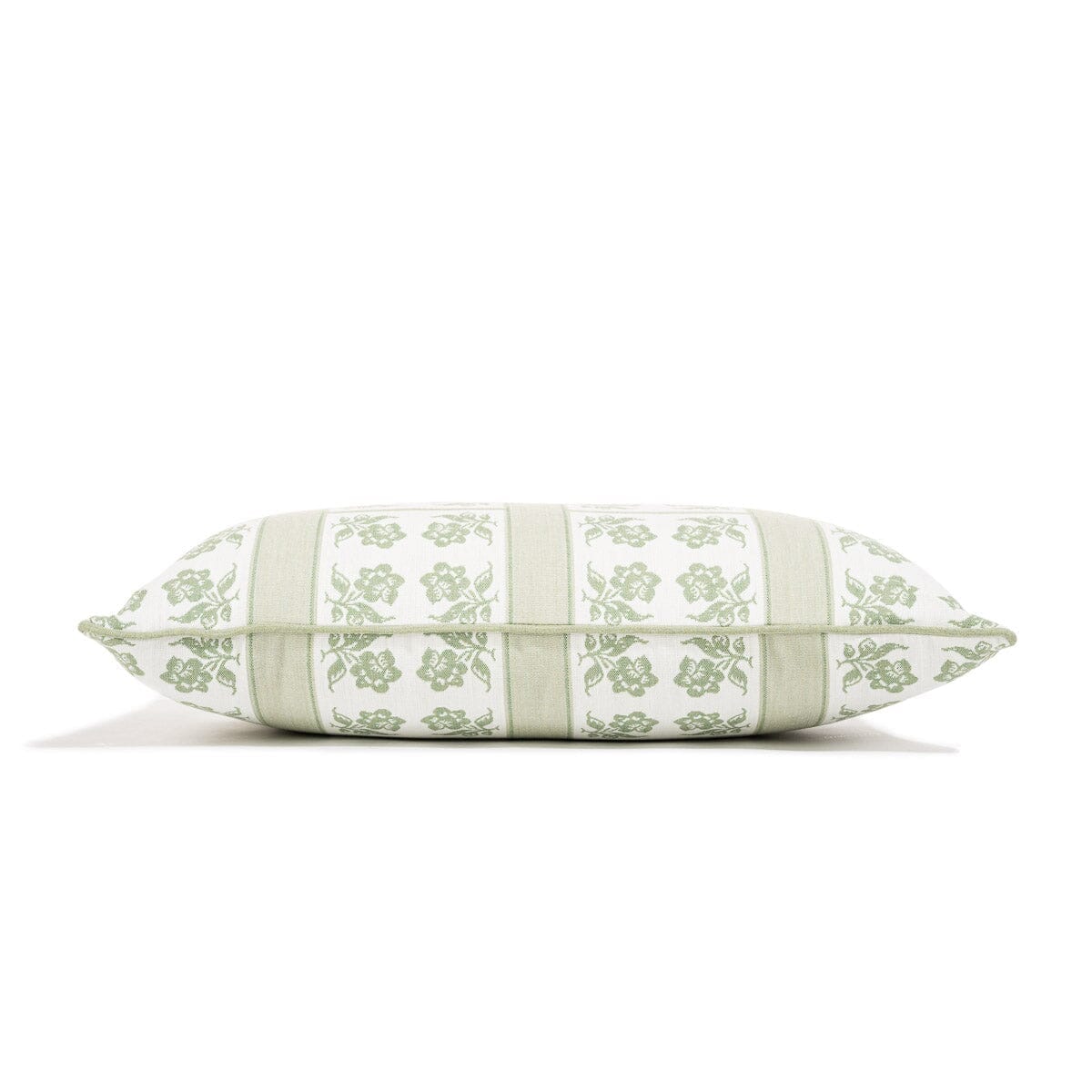 The Rectangle Throw Pillow x Julia Berolzheimer in Jacquard Green Rectangle Throw Pillow B&P Co. x Julia Berolzheimer 