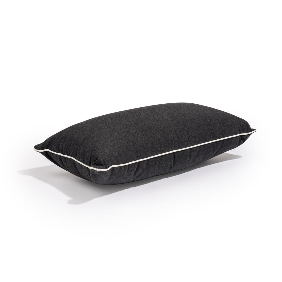 The Rectangle Throw Pillow - Rivie Black Rectangle Throw Pillow Business & Pleasure Co Aus 