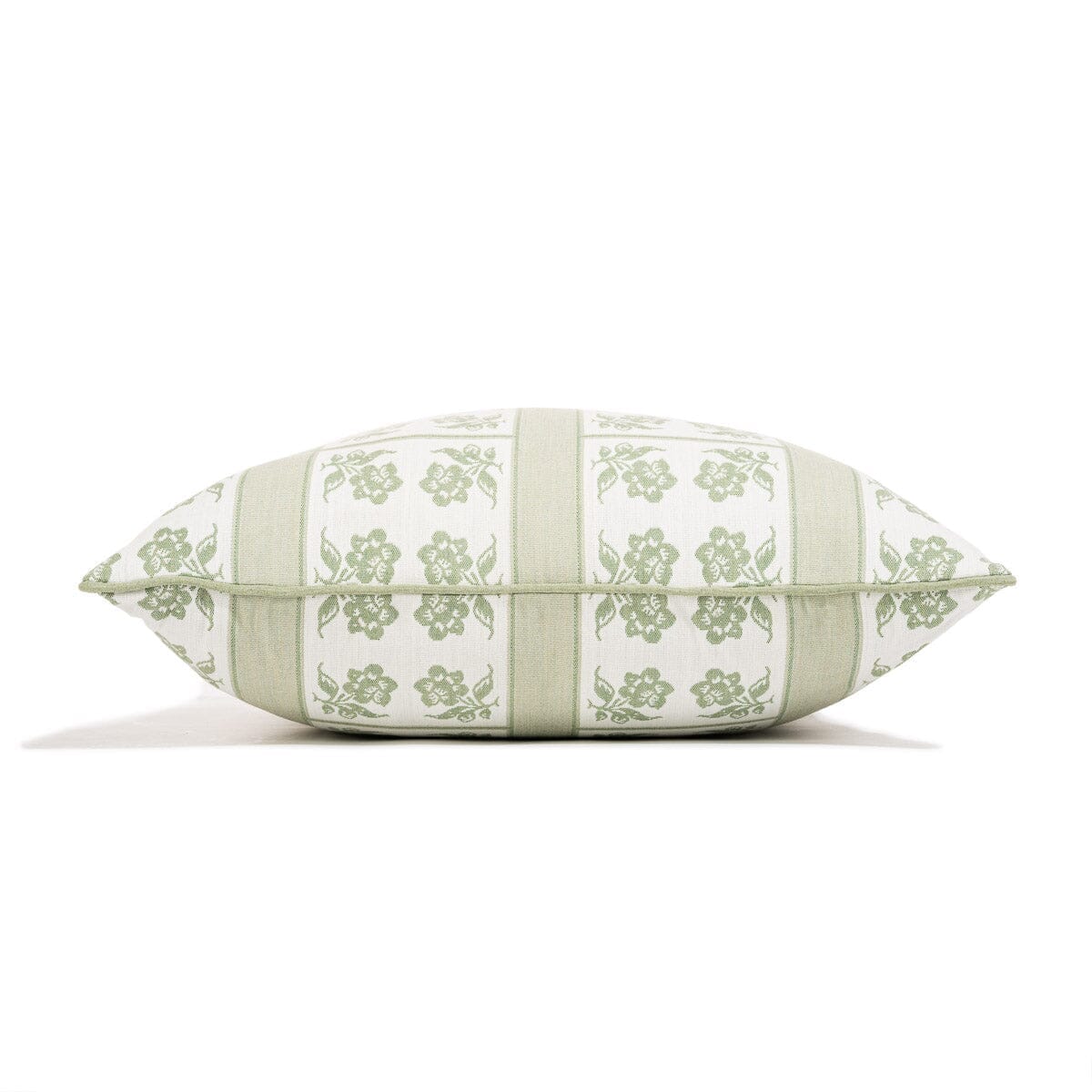 The Euro Throw Pillow x Julia Berolzheimer in Jacquard Green Euro Throw Pillow B&P Co. x Julia Berolzheimer 