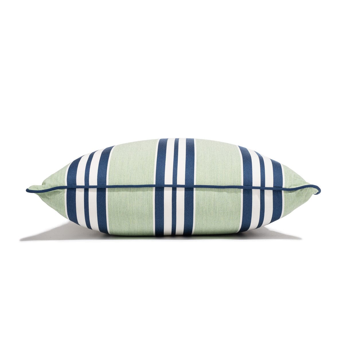 The Euro Throw Pillow x Julia Berolzheimer in Green Stripes Euro Throw Pillow B&P Co. x Julia Berolzheimer 