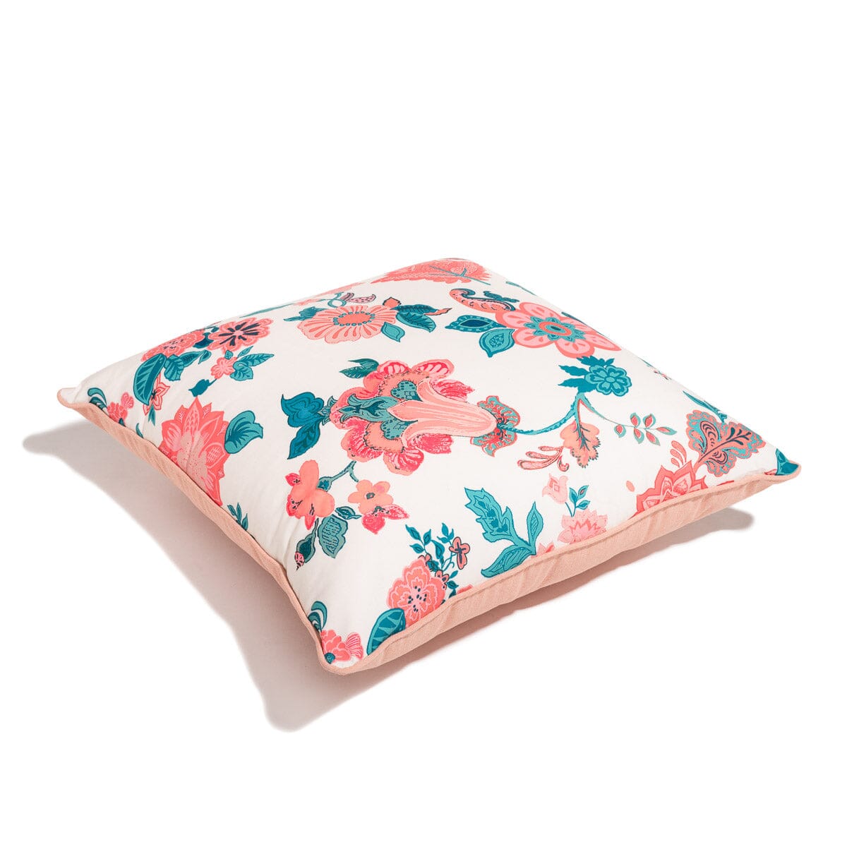 Product image of The Euro Throw Pillow - Paisley Bay Palm Pink Euro Throw Pillow Business & Pleasure Co Aus 