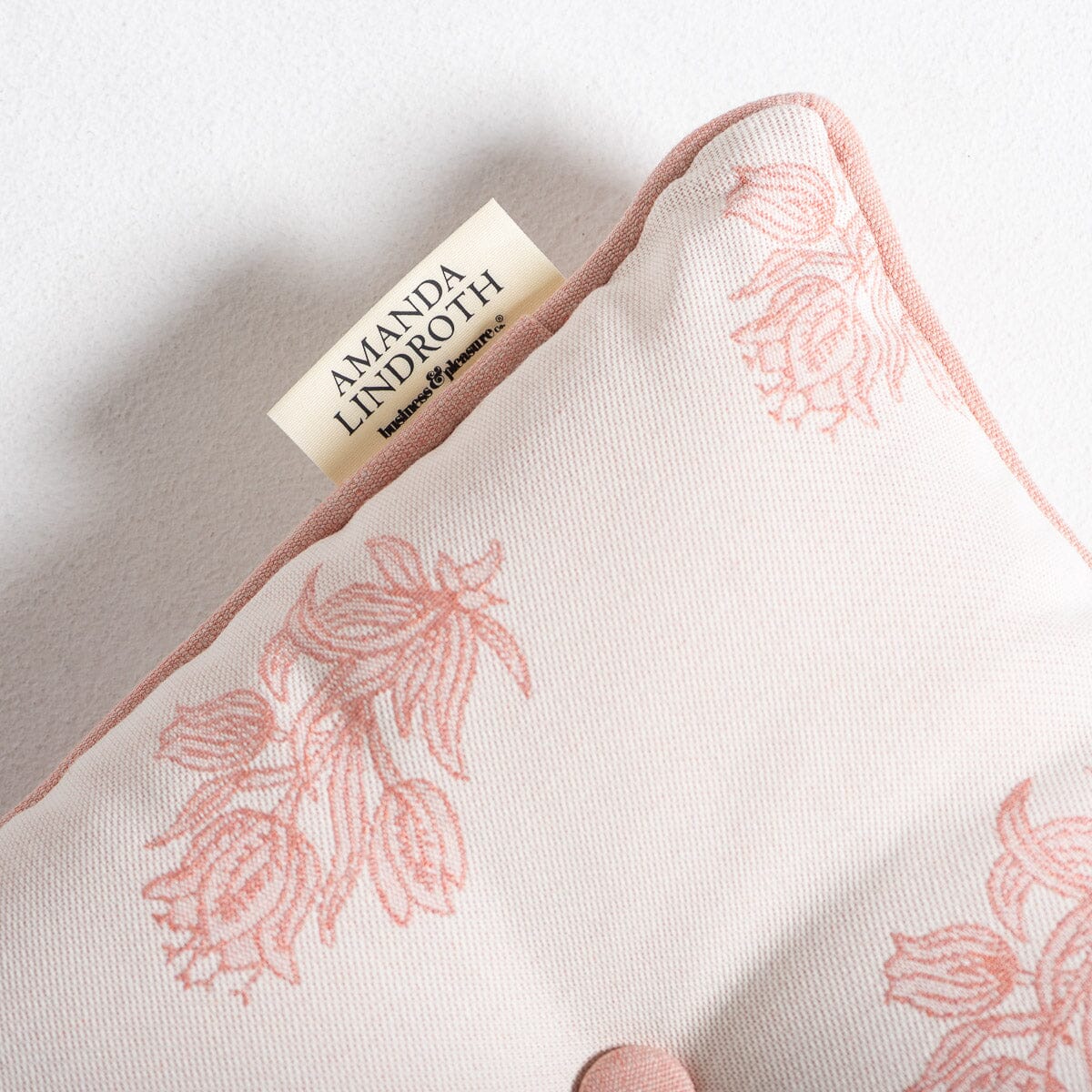 The Small Square Throw Pillow by Amanda Lindroth Small Square Throw B&P by Amanda Lindroth 