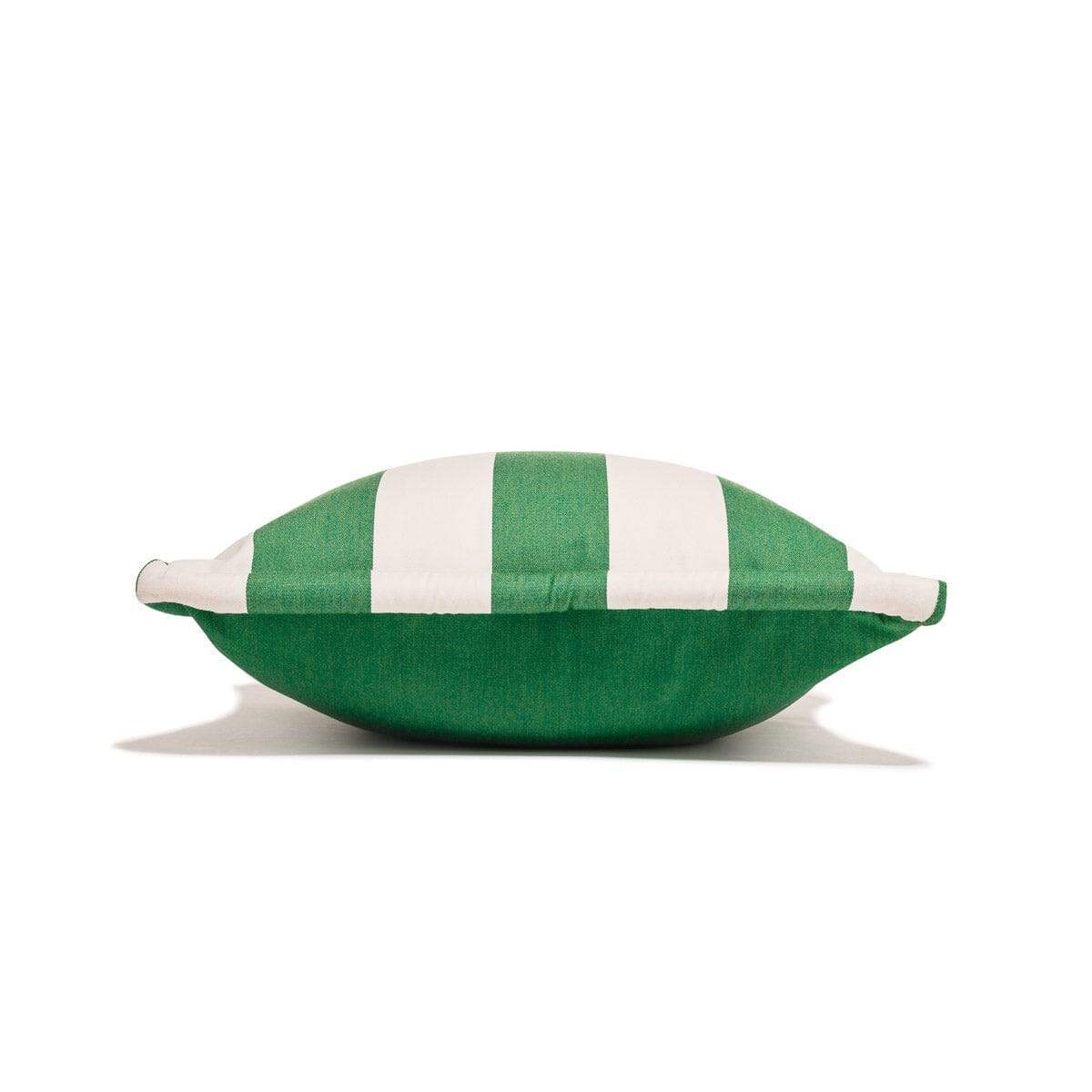 The Small Square Throw Pillow - Crew Canyon Green Stripe Small Square Throw Business & Pleasure Co. 