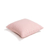Swatch for The Small Square Throw Pillow - Lauren's Pink Stripe