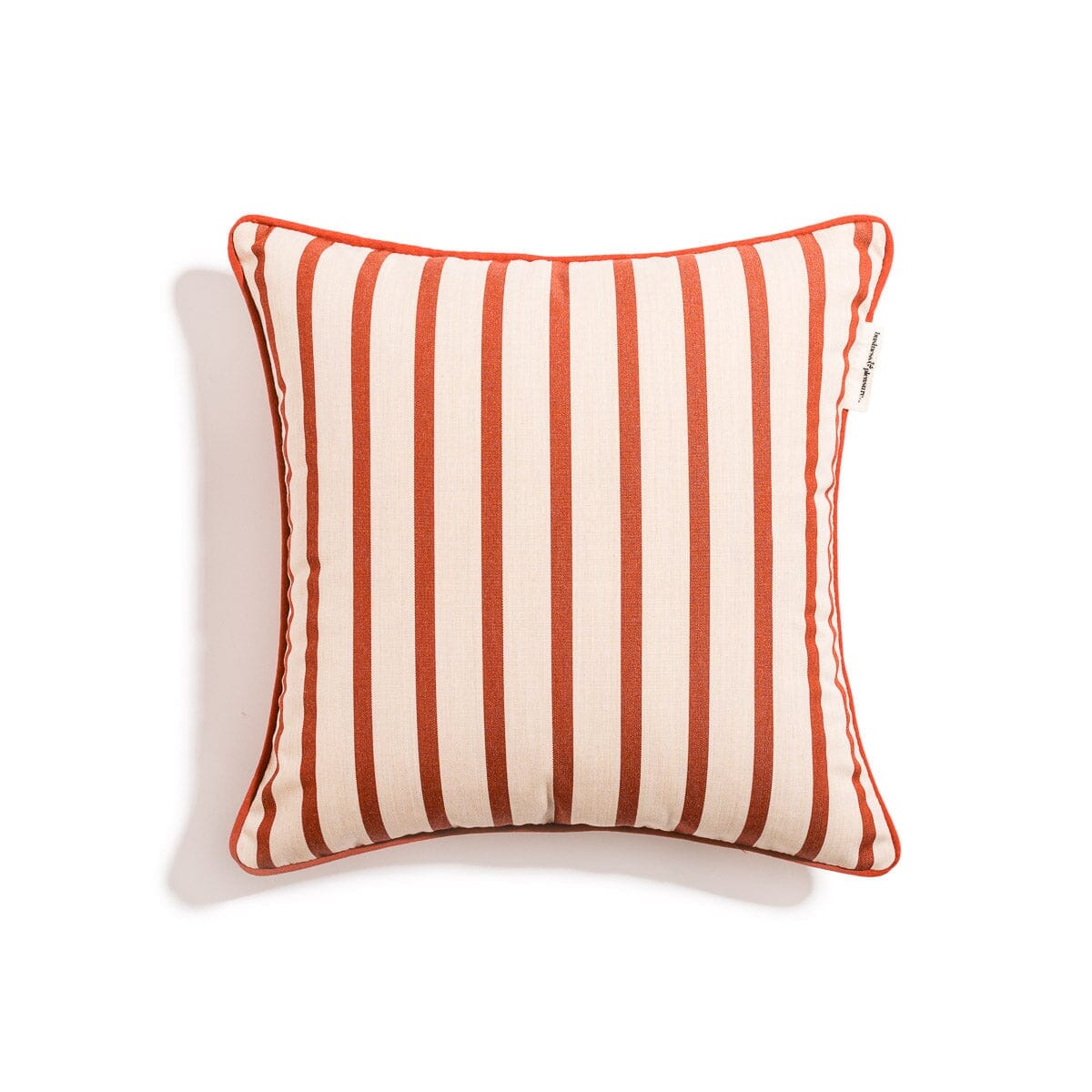 The Small Square Throw Pillow - Monaco Le Sirenuse Stripe Small Square Throw Business & Pleasure Co. 