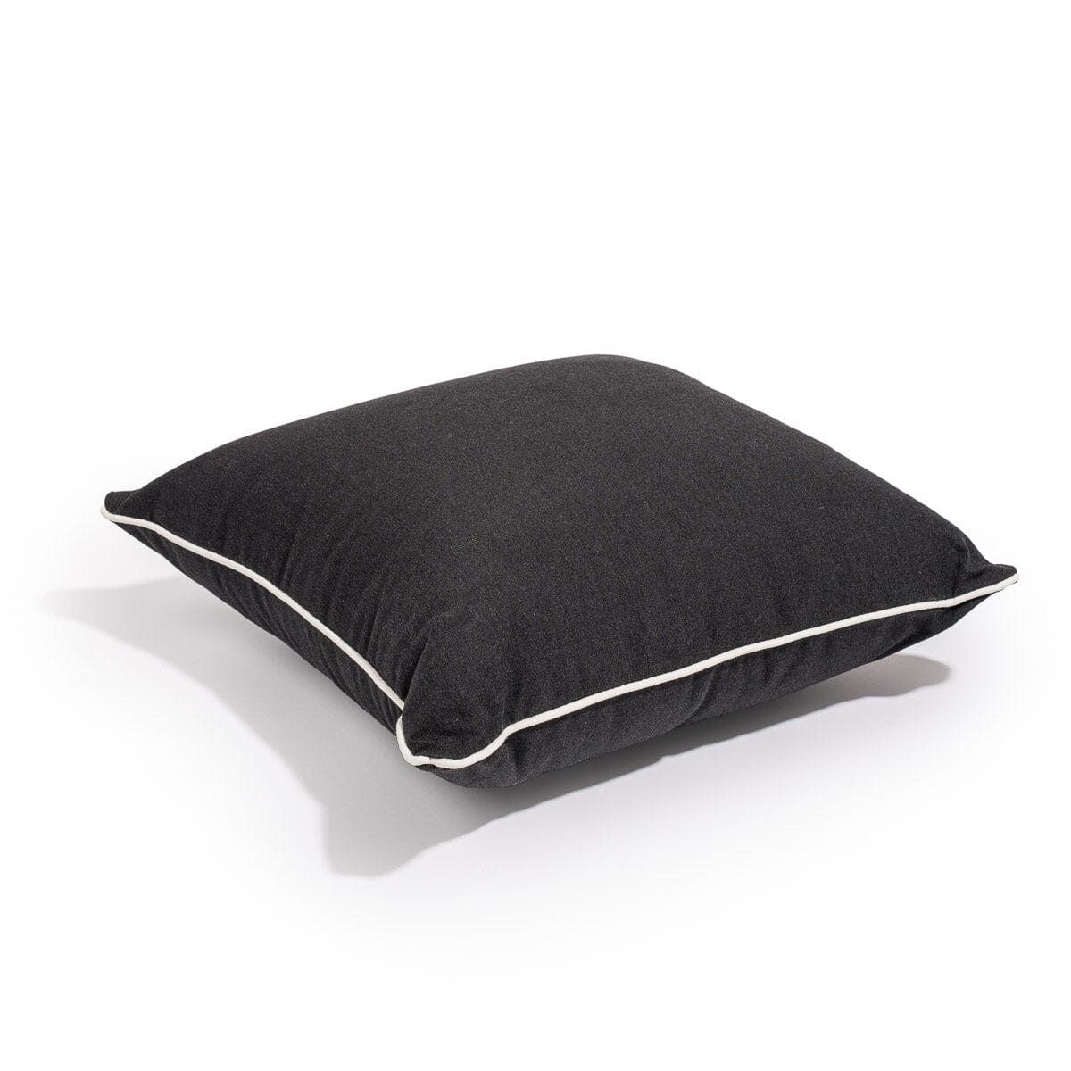 The Small Square Throw Pillow - Rivie Black Small Square Throw Business & Pleasure Co Aus 