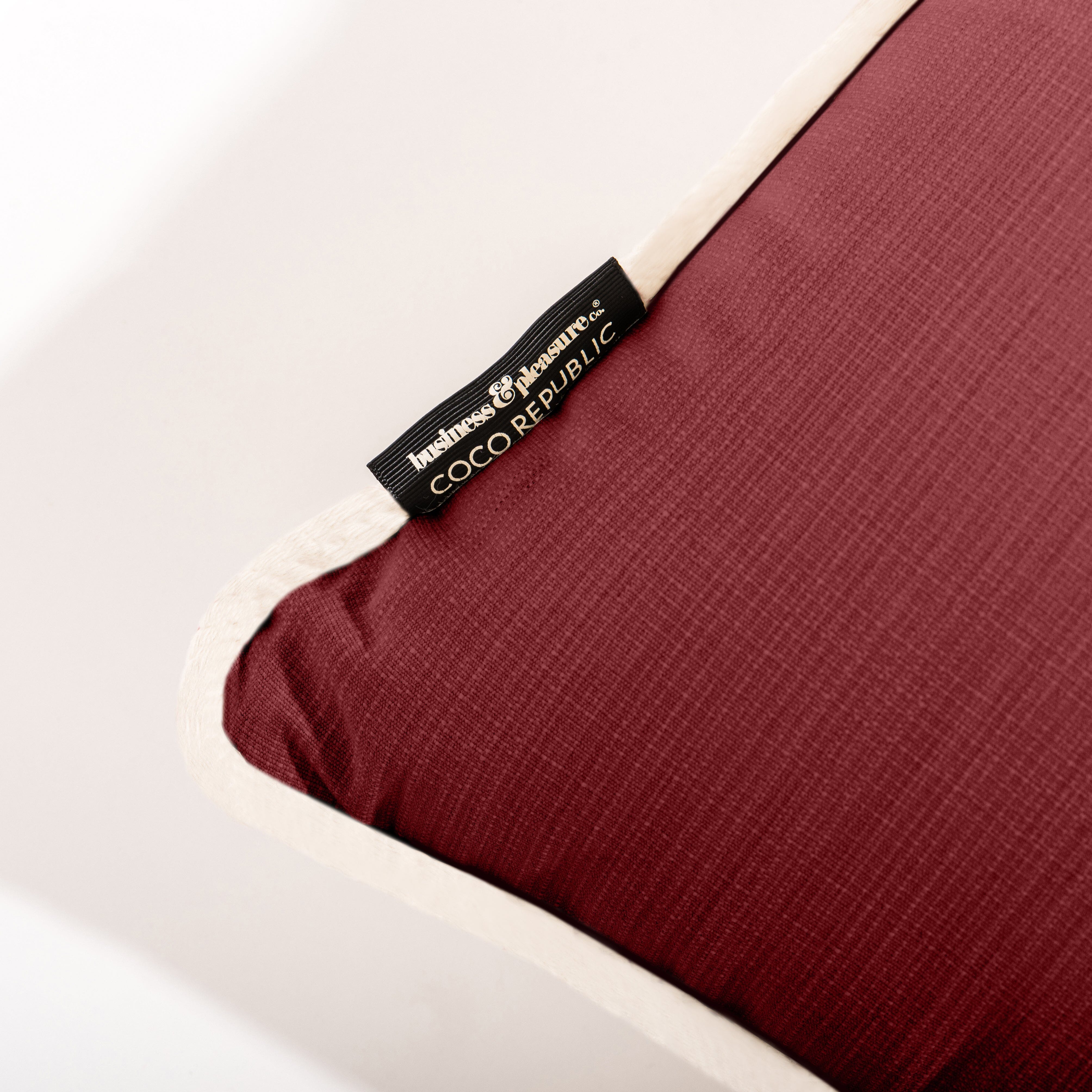 The Small Square Throw Pillow x Coco Republic in Ravello Small Square Throw Business & Pleasure Co. 