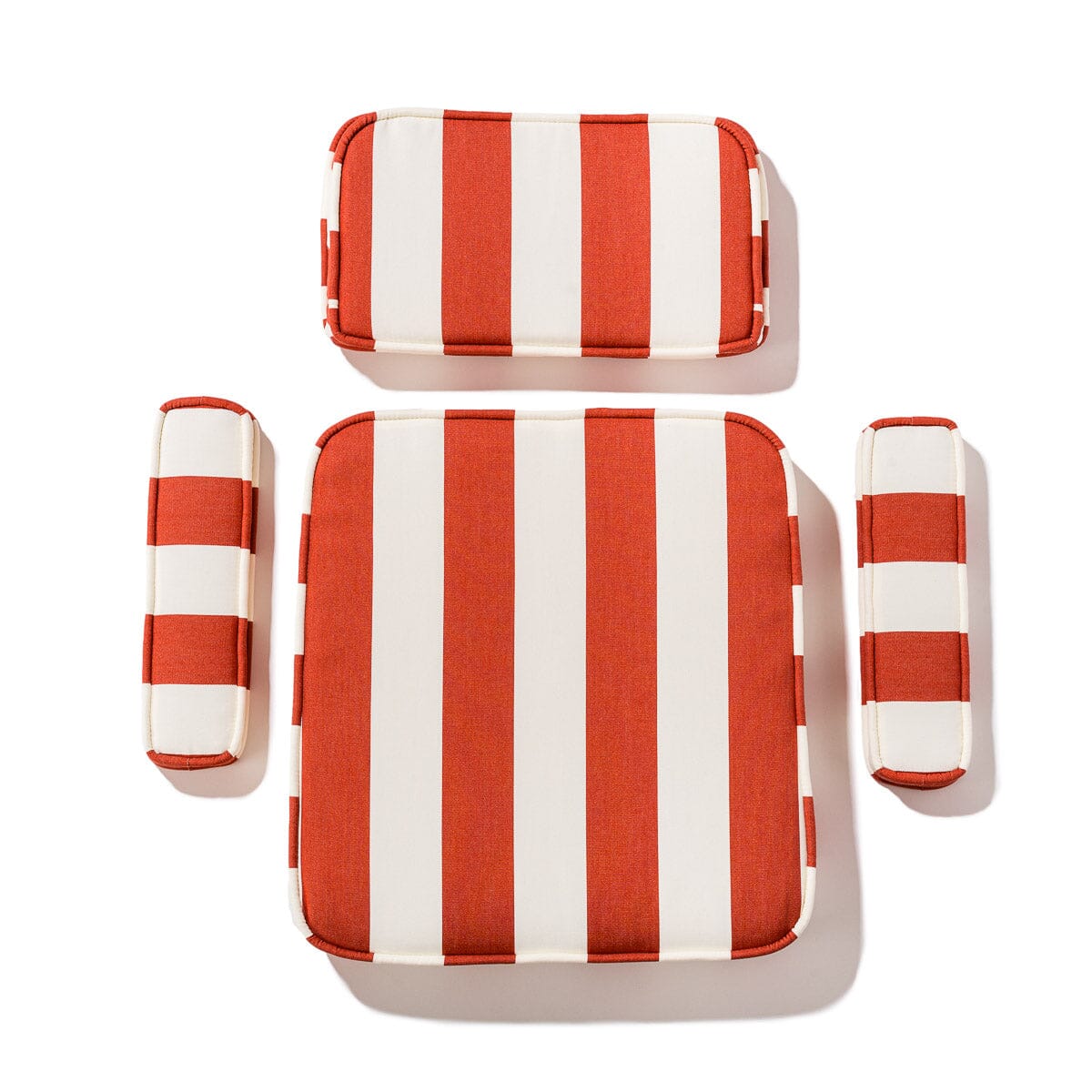 The Waterhouse Chair Cushion Set - Crew Le Sirenuse Stripe Waterhouse Chair Cushion Business & Pleasure Co. 