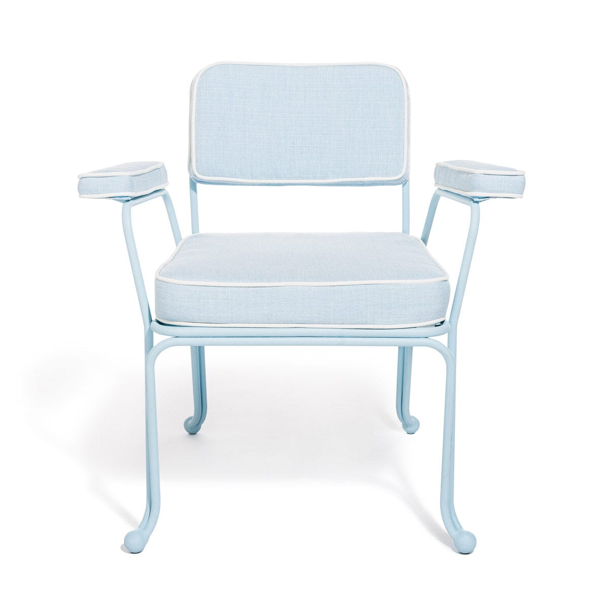 The Waterhouse Dining Chair in Powder Blue | Powder Blue Frame Waterhouse Dining Chair Kit Business & Pleasure Co. 