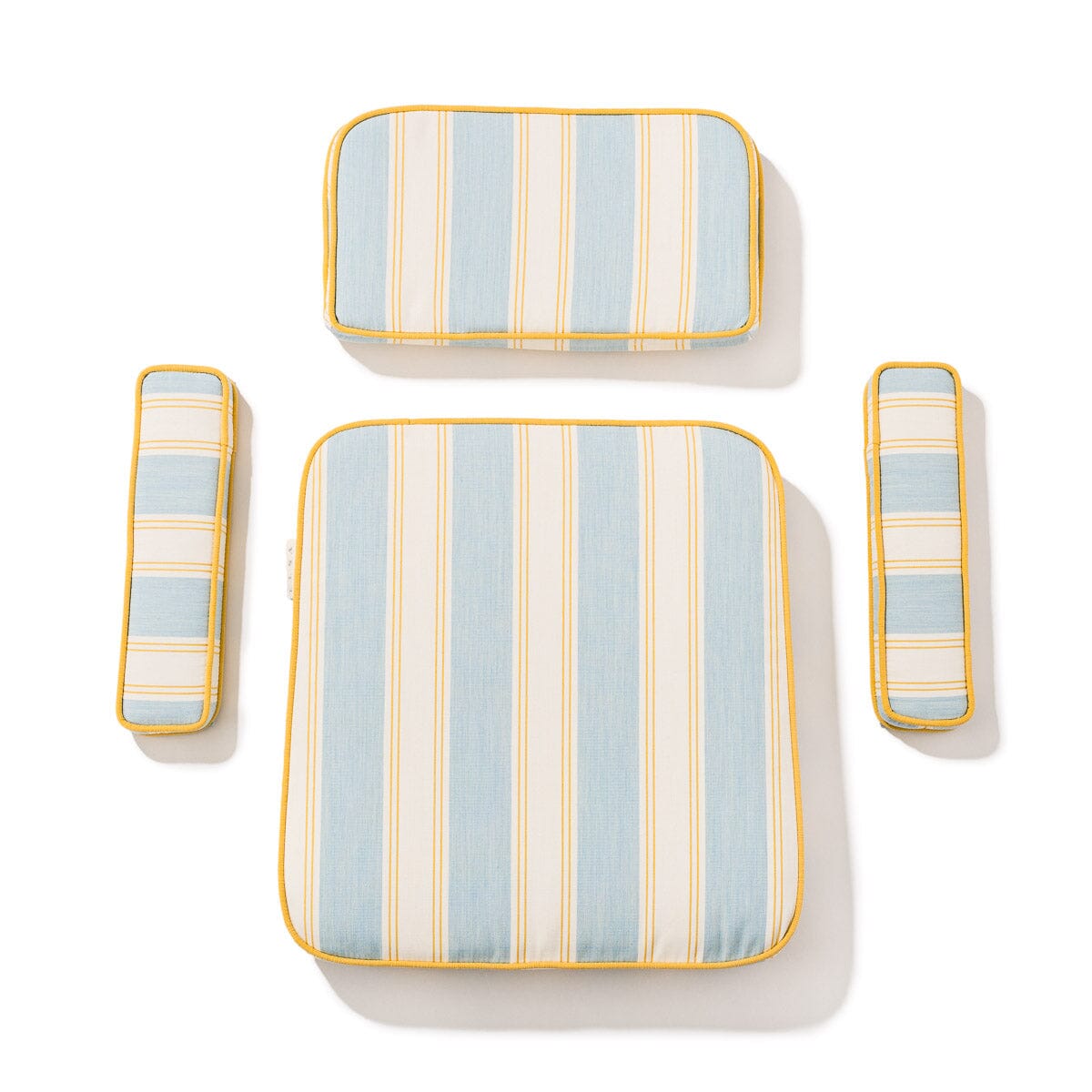 Product image of The Waterhouse Chair Cushion Set - Tuuli Stripe Blue Waterhouse Chair Cushion Business & Pleasure Co. 