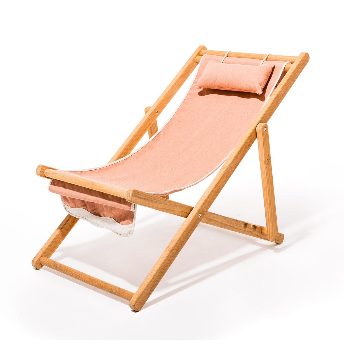 The Sling Chair - Coco Republic - Coral Natural Sling Chair Cover Business & Pleasure Co 