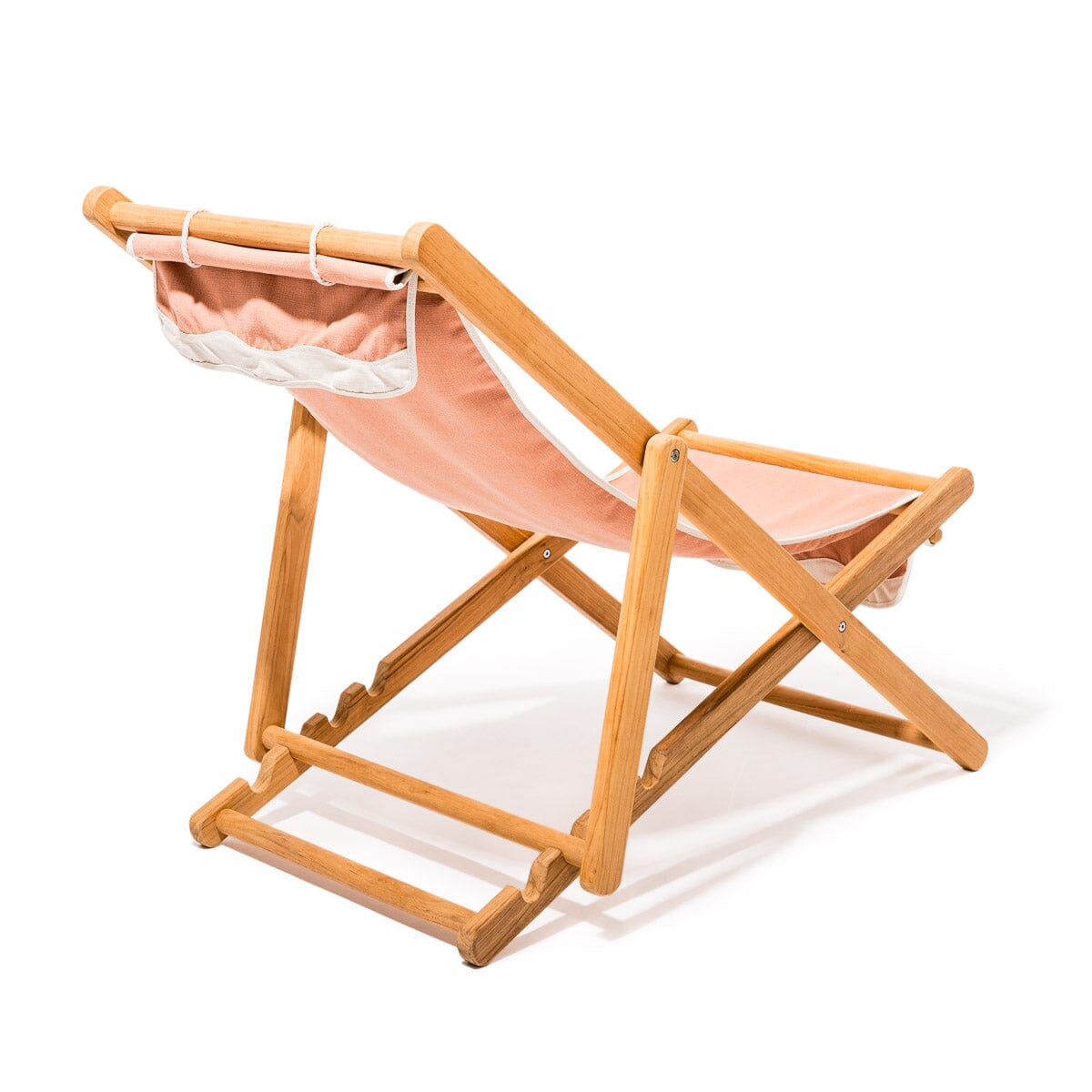 The Sling Chair - Coco Republic - Coral Natural Sling Chair Cover Business & Pleasure Co 