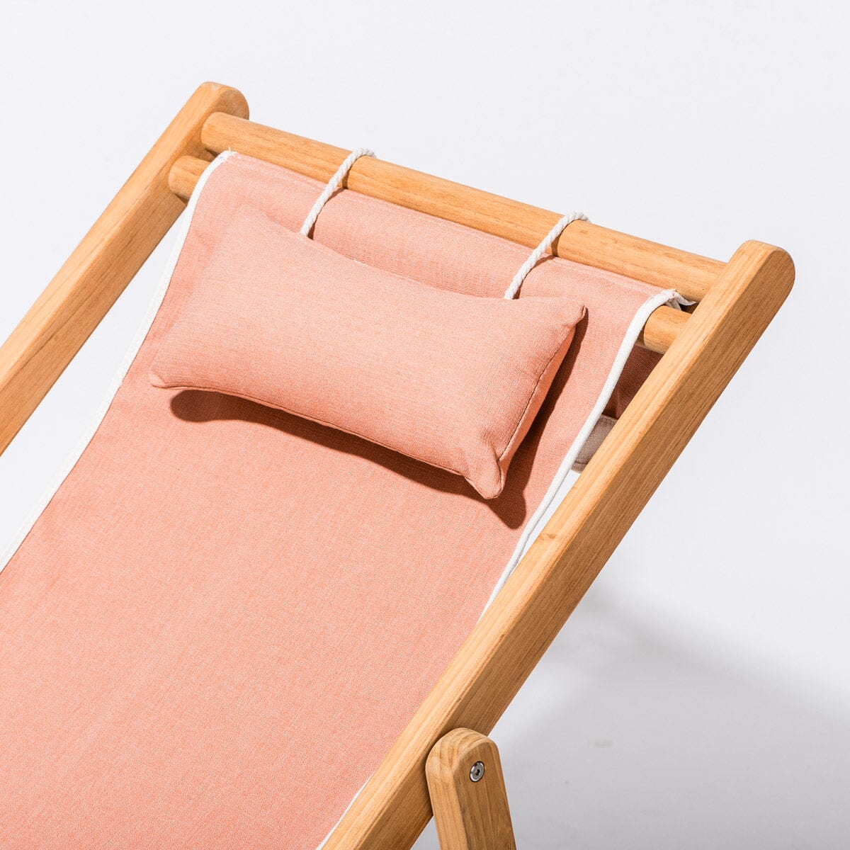 The Sling Chair - Coco Republic - Coral Natural Sling Chair Cover Business & Pleasure Co 