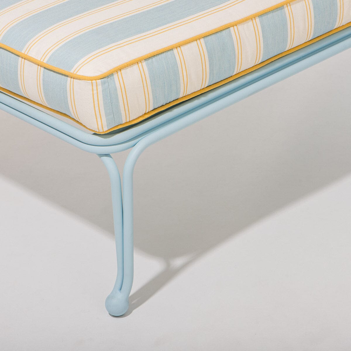 The Sun Lounger Slip Cover - Tuuli Stripe Blue Sun Lounger Slip Cover Business & Pleasure Co. 