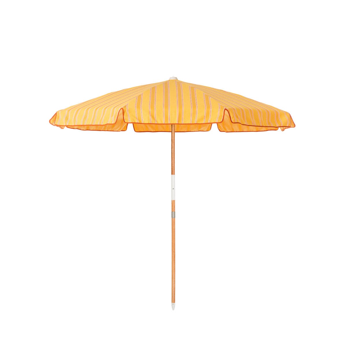 Product image of The Amalfi Umbrella - Bistro Papaya Stripe Amalfi Umbrella Business & Pleasure Co Aus 