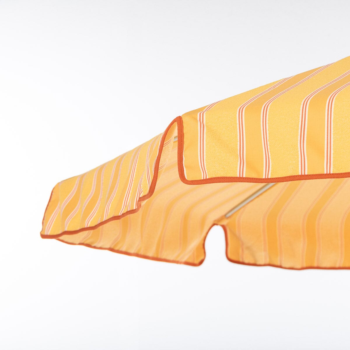 The Amalfi Umbrella - Bistro Papaya Stripe Amalfi Umbrella Business & Pleasure Co Aus 