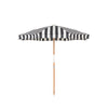 Swatch for The Amalfi Umbrella - Crew Vintage Black Stripe