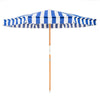 Swatch for The Amalfi Umbrella - Crew Mediterranean Blue Stripe
