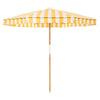 Swatch for The Amalfi Umbrella - Crew Mimosa Yellow Stripe