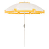 Swatch for The Club Umbrella - Border Valance - Mimosa Yellow