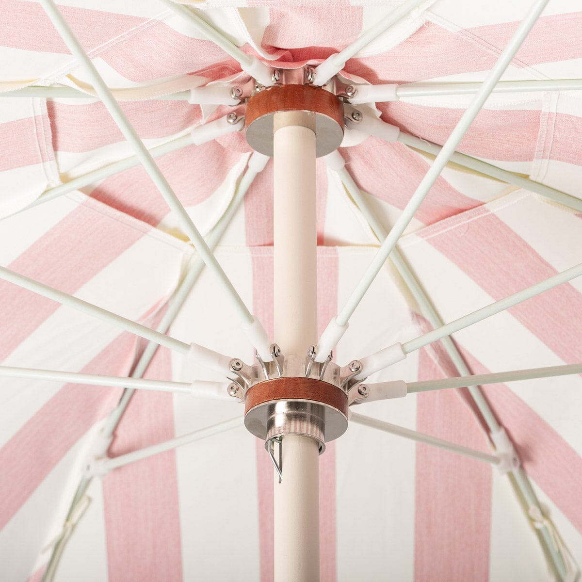 The Club Umbrella - Crew Pink Stripe Club Umbrella Business & Pleasure Co Aus 