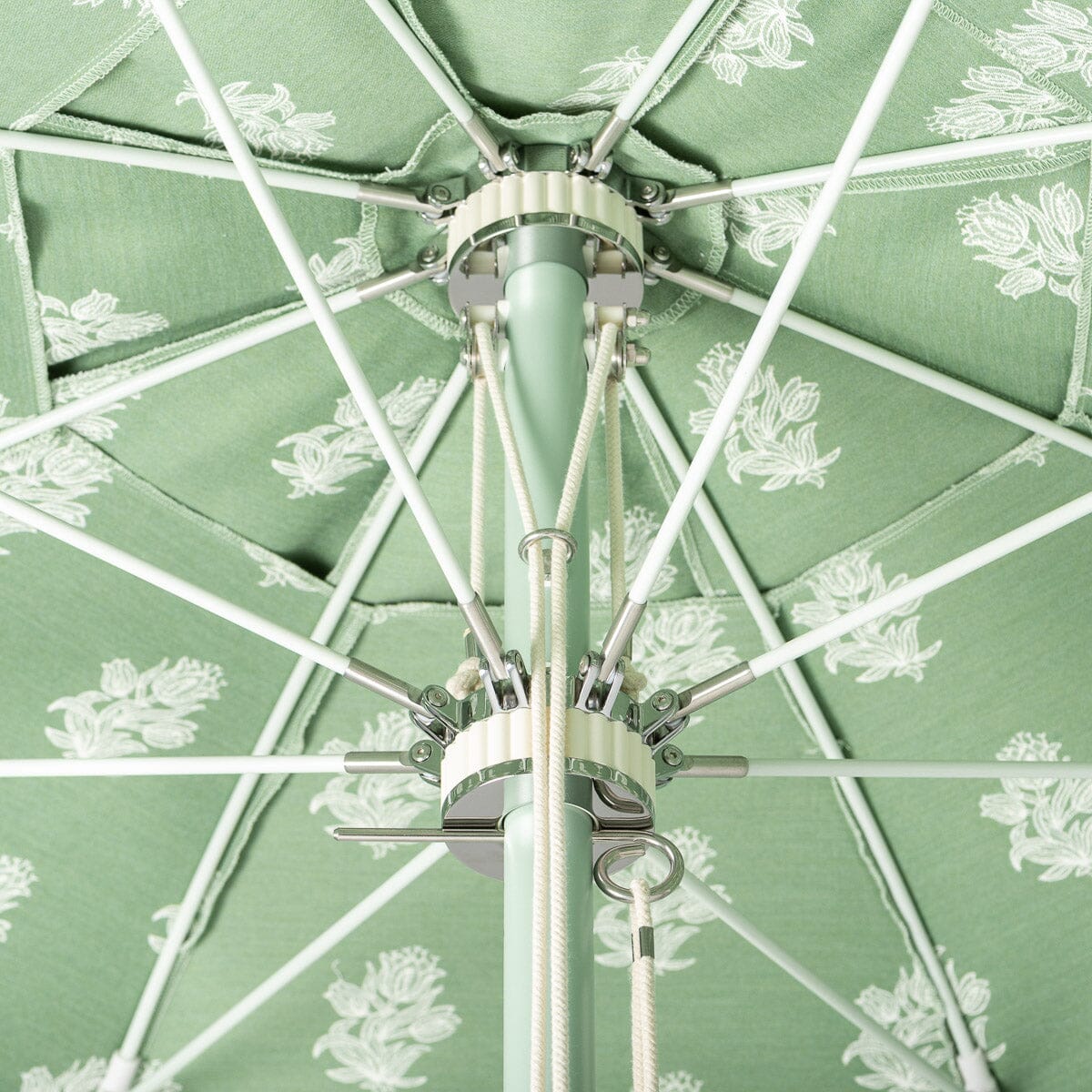 The Patio Umbrella by Amanda Lindroth in Jaipur Green Patio Umbrella B&P by Amanda Lindroth 