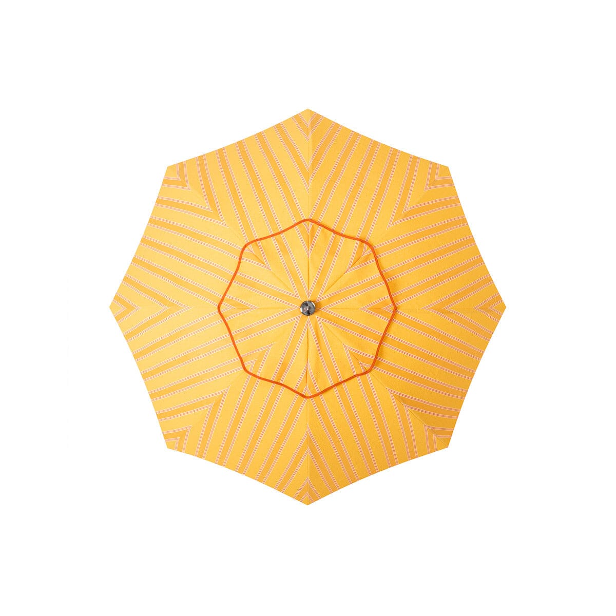 The Patio Umbrella - Bistro Papaya Stripe Patio Umbrella Business & Pleasure Co Aus 