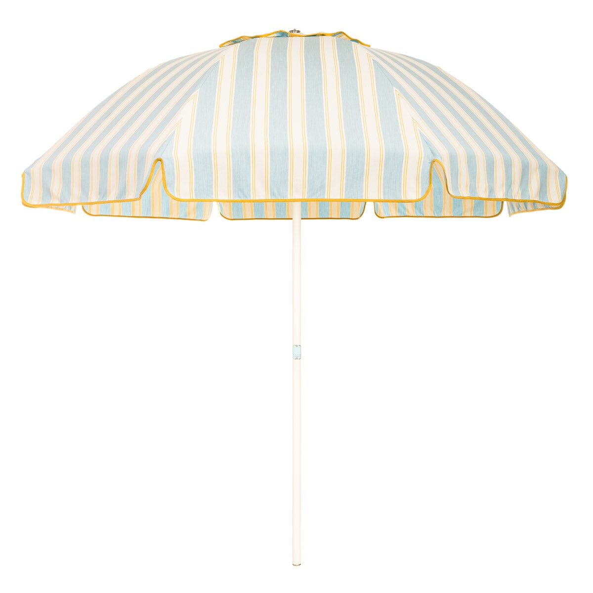 Product image of The Patio Umbrella - Tuuli Stripe Blue Patio Umbrella Business & Pleasure Co. 