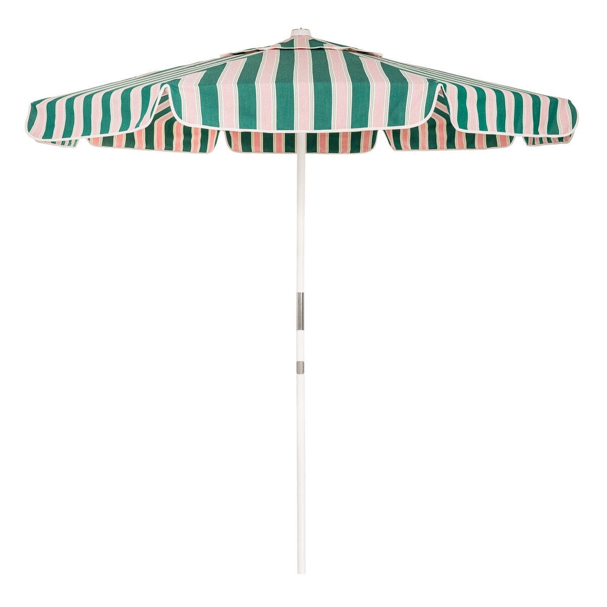 Product image of The Market Umbrella - Bistro Green Stripe Market Umbrella Business & Pleasure Co. 