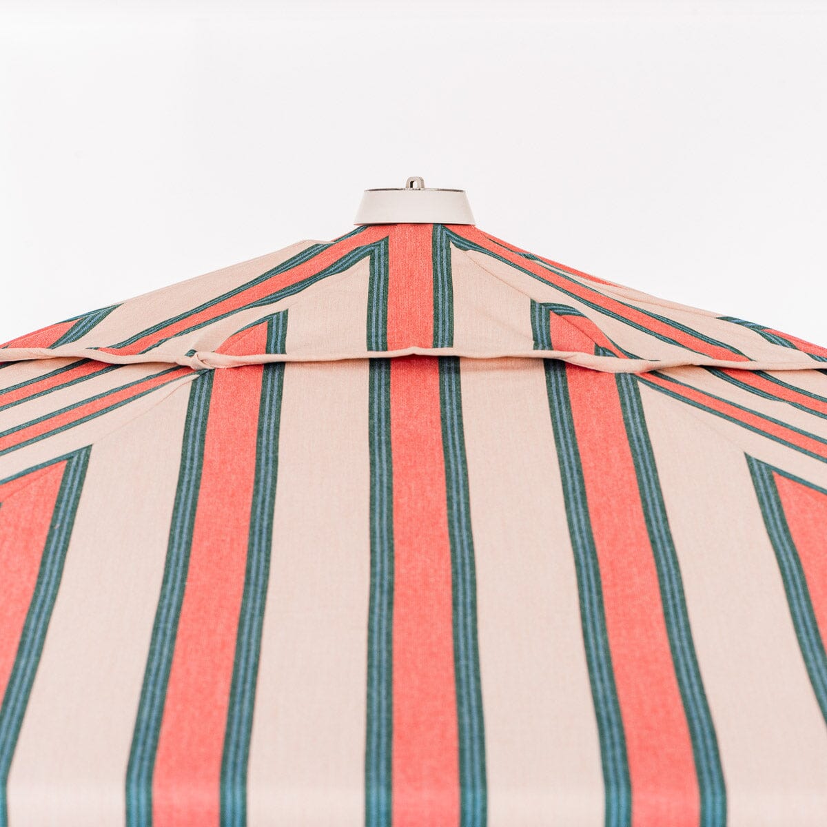 The Market Umbrella - Bistro Dusty Pink Stripe Market Umbrella Business & Pleasure Co Aus 