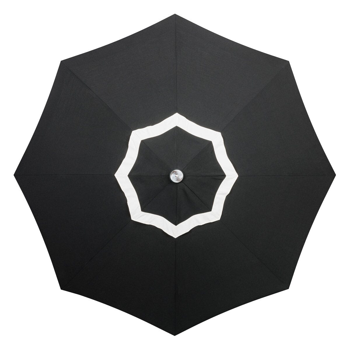 The Market Umbrella - Coco Republic - Black White Market Umbrella Business & Pleasure Co 