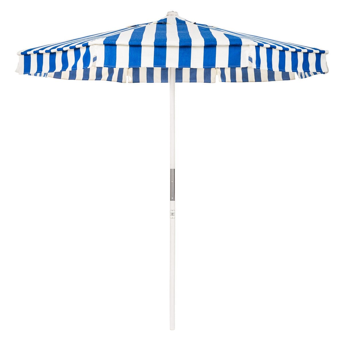 Product image of The Market Umbrella - Crew Mediterranean Blue Stripe Market Umbrella Business & Pleasure Co. 