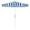 Swatch for The Market Umbrella - Crew Mediterranean Blue Stripe