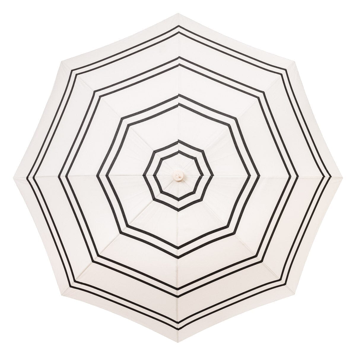 The Rio Umbrella - Malibu Black Stripe Rio Umbrella Business & Pleasure Co Aus 