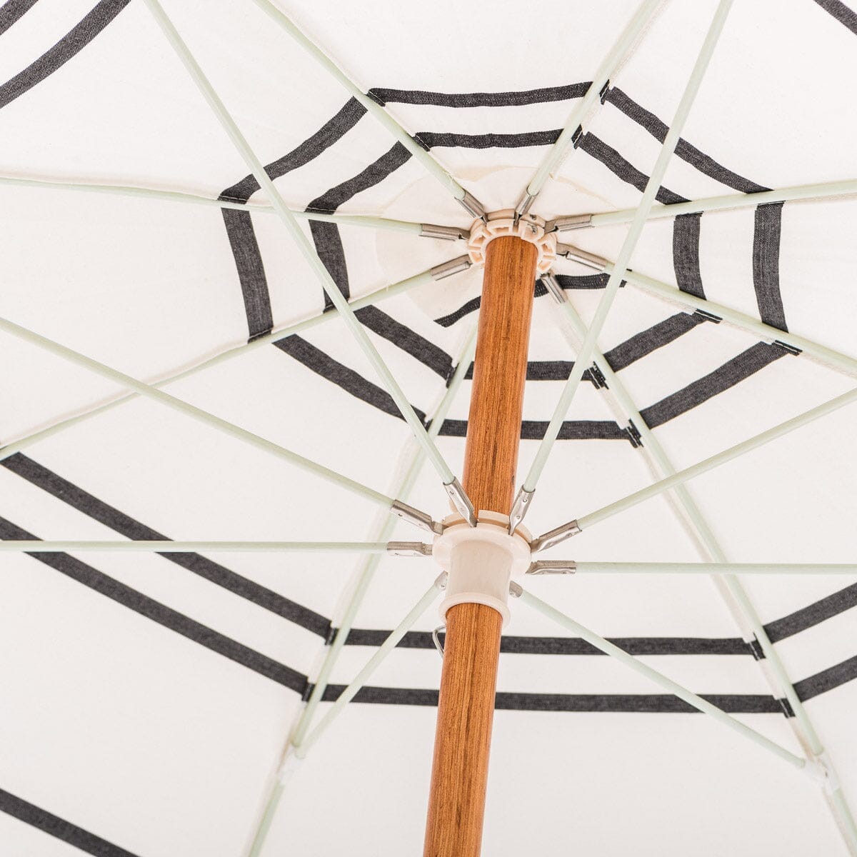 The Rio Umbrella - Malibu Black Stripe Rio Umbrella Business & Pleasure Co Aus 