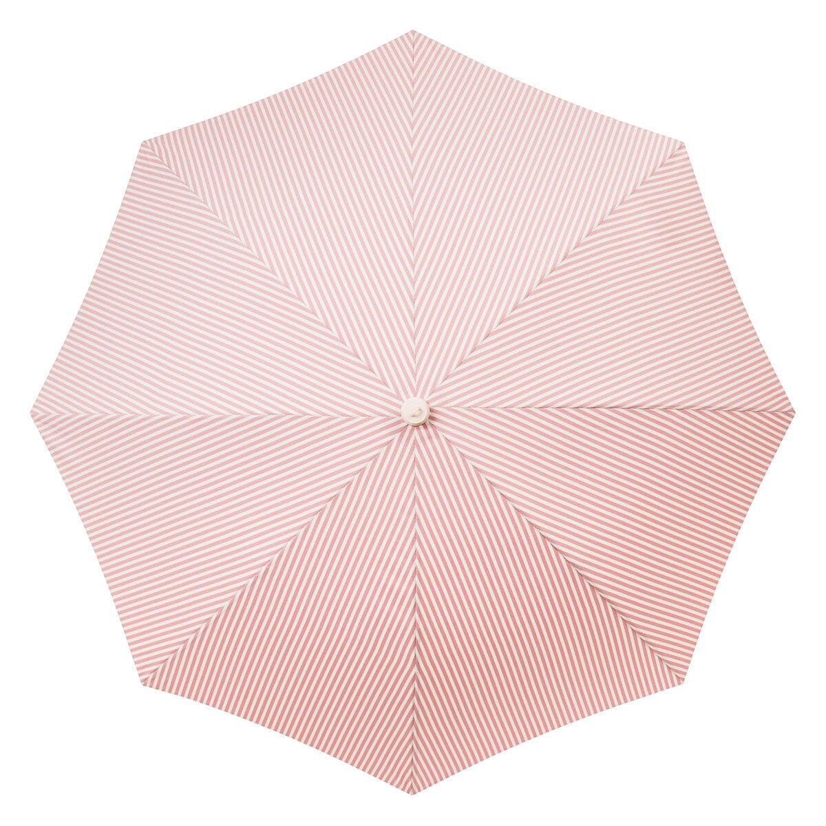 The Rio Fringed Umbrella - Lauren's Pink Stripe Rio Umbrella Business & Pleasure Co Aus 