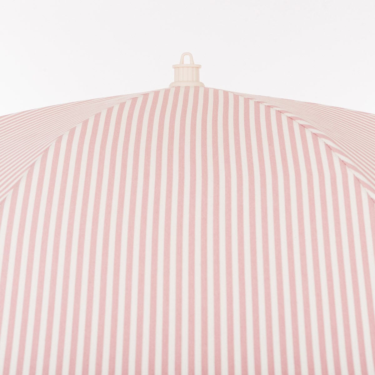 The Rio Fringed Umbrella - Lauren's Pink Stripe Rio Umbrella Business & Pleasure Co Aus 