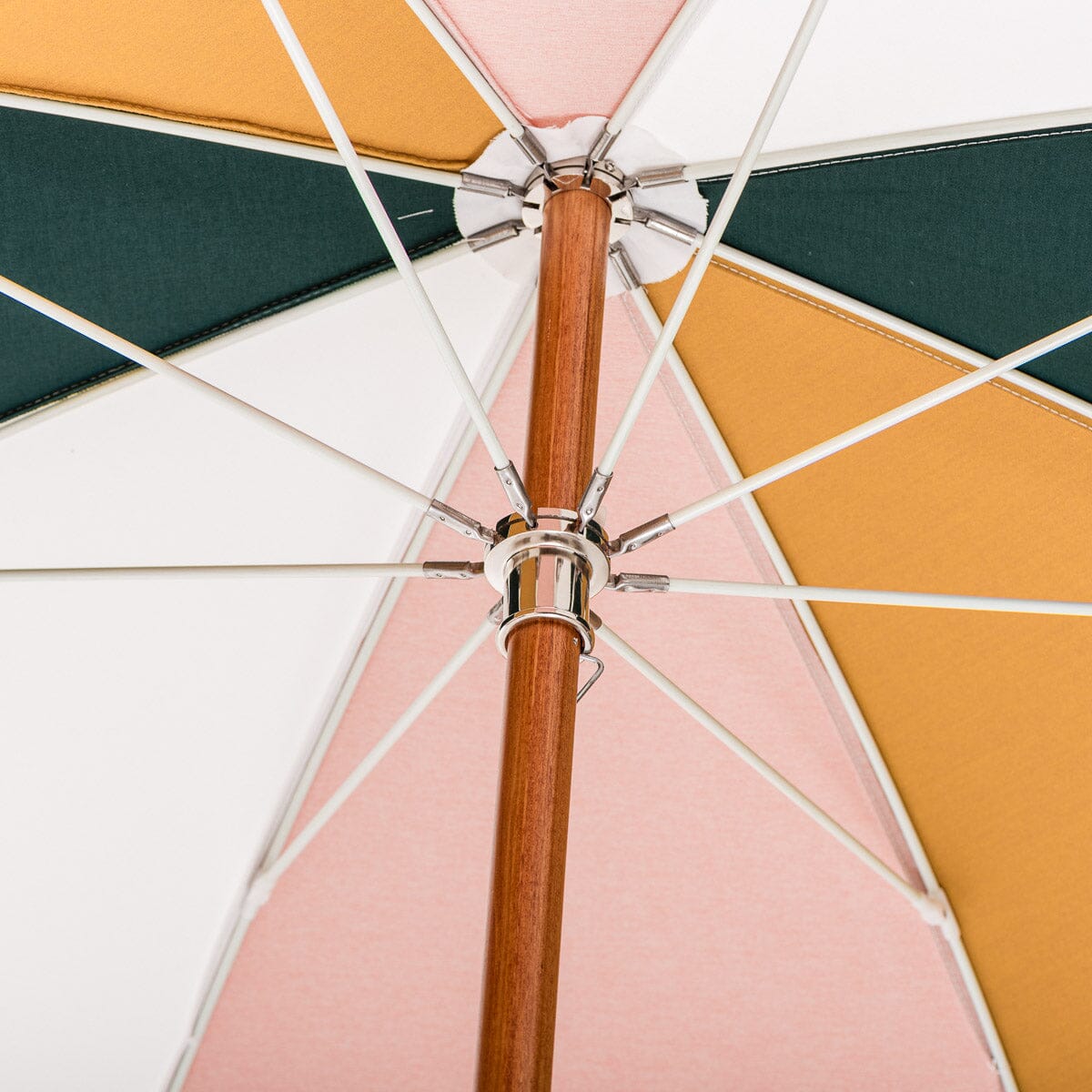 The Premium Beach Umbrella - 70's Cinque Premium Umbrella Business & Pleasure Co. 