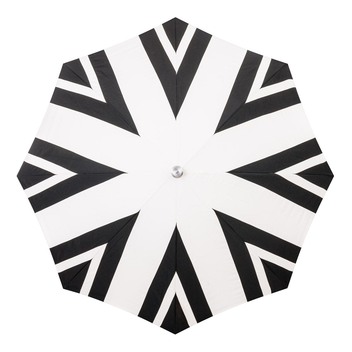 The Premium Beach Umbrella - Coco Republic - Black White Premium Beach Umbrella Business & Pleasure Co 