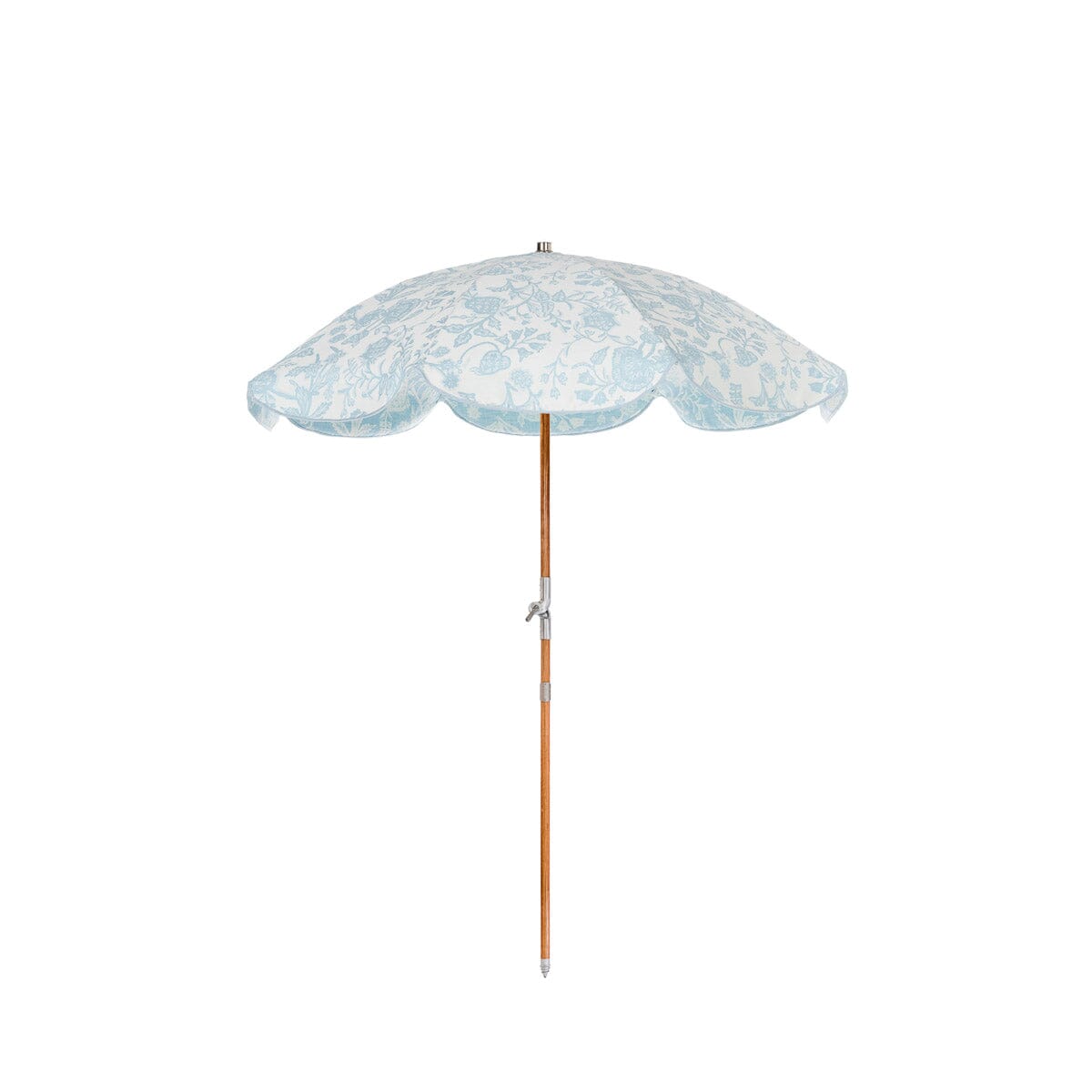 The Premium Beach Umbrella - Hanalei Bay Blue Jacquard Premium Beach Umbrella Business & Pleasure Co Aus 